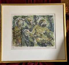 RAPHAEL SABATINI (1898- 1985) DRAWING “SINGERS” GRAPHITE/PAPER , Signed/numbered