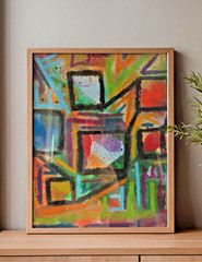 Original Murillo Painting | Same as You | 8×10″ | Mixed Media on Board | Signed
