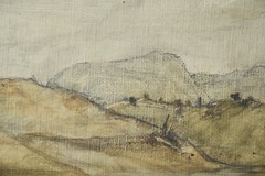 Friedegart Bone 20. century Leipzig/painting mountain landscape around 1940