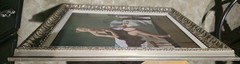 Used Oil Based Canvas Painting Wall Art. Signature by RICHARDS 33X27 Inches.