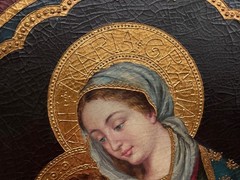 Ortiz „The Mother & Child“ Hand Painted Religious Art Jesus Madonna New