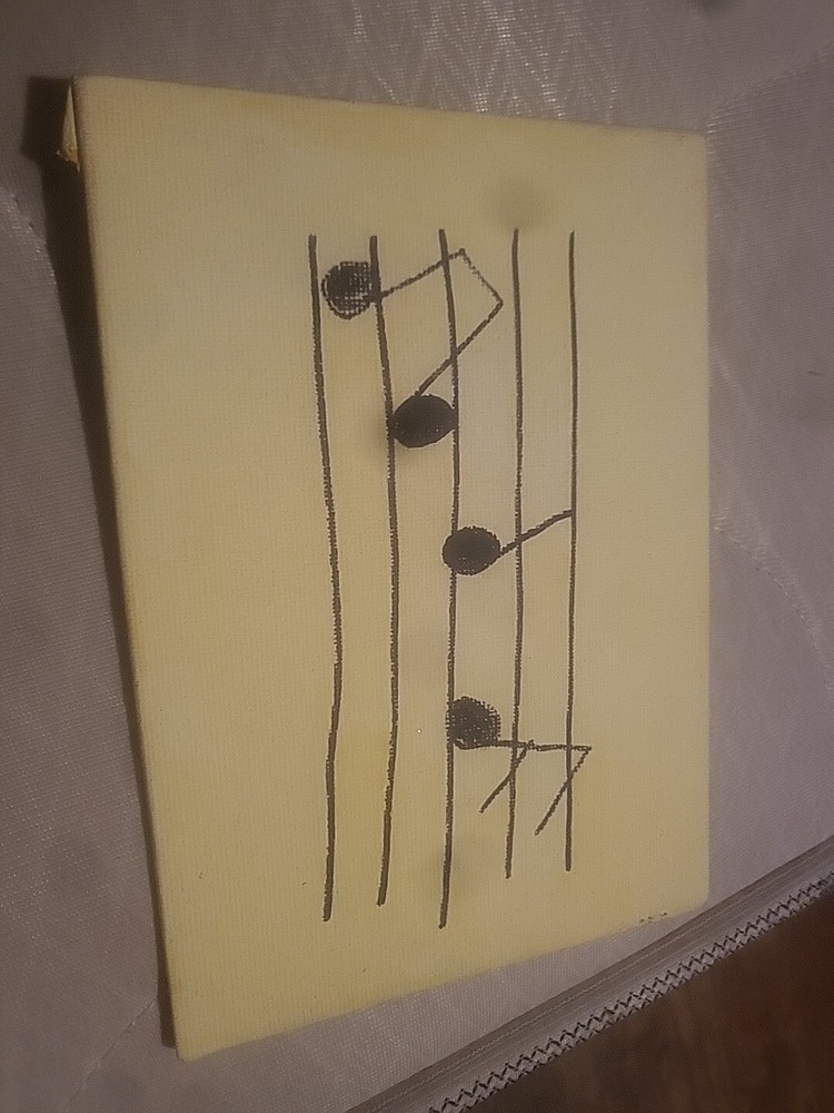 Music Notes Painting