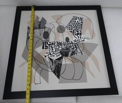 ARTIST POLLY NORMAN ORIGINAL ABSTRACT ART PHOTOGRAPHY HORSEBACK SIGNED AP