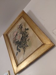 Framed Realism Still Life Roses & Flowers Painting Floral Nature Wall Art
