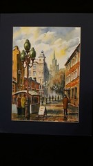 Russian PAINTING. Signed SMOLYANINOV. ARBAT. MOSCOW. 2018
