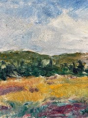 Niels Nielsen 1917-1989 Dunes Landscape Skagen Mid Century Modern Danish Art