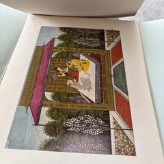 Vintage Indian Art Painting Portfolio Booklet Chamba Painting 1979