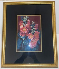 Steven Napper pastels art Picture of rose of charon West Texas PSA Studio #32