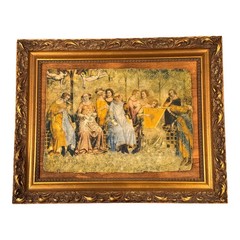 Renaissance/ Italian fresco-style painting | stunning Framed Reproduction