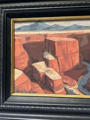 MATTHEW MICHAEL REYNOLDS PAINTING CONTEMPORARY FAMOUS LANDSCAPE Grand Canyon 10”