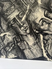 Surrealist Painting Russian Expressionism Abstract Modernism Sopp Drawing USSR