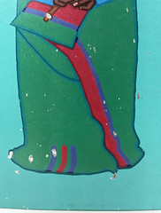 JESSE T HUMMINGBIRD CHEROKEE NATIVE AMERICAN OKLAHOMA SOUTHWEST POP ART PAINTING
