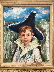 Herbert Fiedler (Dutch 1891-1964) Oil on Canvas Portrait Of a Boy