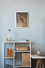ORIGINAL Oil Painting Contemporary Art Bugs and Insects Wall Art Nature Ladybug