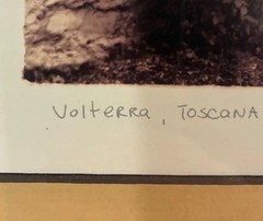 Alan Blaustein, Volterra Toscana Art Print, pencil signed and matted 22” x 22”