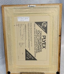 Original Acrylic Painting Cabo San Lucas Nancy Friedemann Sanchez 1991 Framed