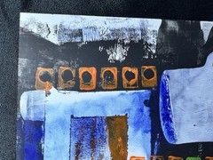 Artist Bako Mihaela Romania “Untitled” Signed Mixed Media 2012 Artwork ￼