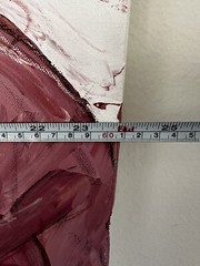 24×36 inch „Johnny Davis Abstract Acrylic on Canvas Painting – Original Artwork“