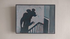 A.V.G. 2012, Nosferatu, Acrilico Sobre tela dimensiones 30 x 25 cm con marco