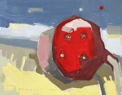 Original Semi Abstract Signed Oil Painting on Canvas 11×14 Aldo Cherres Art