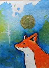 Aceo Mixed Media Art Card