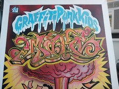 Adam Bomb Painting – Garbage pail kids Fan Art – 24 X 36 Inches By Artist MAKE$