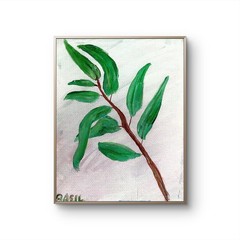 Eucalyptus Original Expressionism Acrylic Abstract Canvas