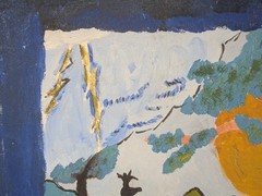 Painting on Canvas Copy of Cat Stevens, Tea For The Tillerman Album Cover