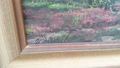 Walter Devender Munich Lüneburg Heath Heathland Oil Painting on Canvas