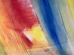 Painting by unknown author. No signature. Abstract. Cuban Art