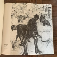 1981 Edvard Munch: 1863-1944 Exhibition Catalog Sweden Art Gallery