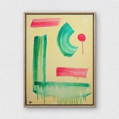 RiverRunArt Original Abstract 12×16 Wall Art Acrylic Canvas Bedroom Home Decor