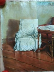 Vintage Oil Painting Lenin in Smolny Soviet USSR Socialist realism 246х150 cm