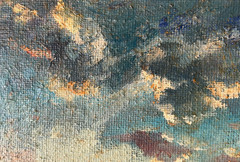 Martha Walter (1875-1976) attributed to – OIL PAINTING BEACH LANDSCAPE, SIGNED