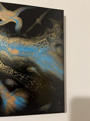 Original Abstract Painting One Of A Kind 11 X 14 Canvas Wall Art