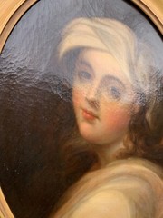 c1850 Oil Painting Beatrice Cenci by Guido Reni Italian Old Master Boston Mass