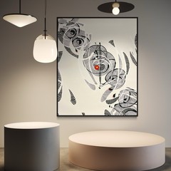 Original Hand Painted Abstract Painting 110x90cm Handmade Unique Wall Art