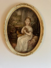 Portrait of a Young Girl, after 19th Century Original – Prestige Collection