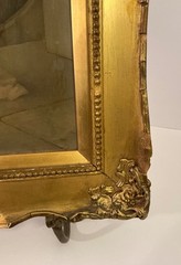 C.F. Lowcock (English, 1844-1925) Framed Oil on Wood Titled “Meditation” c1870s