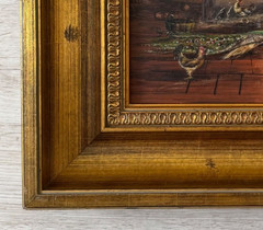 Antique oil painting original framed