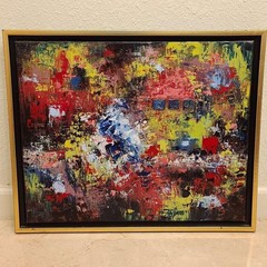 Leanne Venier Austin Texas Abstract Artist Oil on Canvas „Possession In great Me