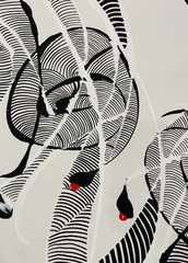 Original Hand Painted Abstract Painting 110x90cm Handmade Unique Wall Art