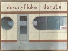 Keith McDaniel Original Oil Painting On Canvas “downyflake Donut”