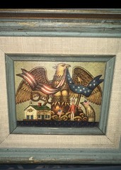 American Patriotic Painting/ Picture