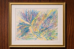 Unframed Watercolor Painting On Mixed Media Paper
