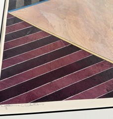 Original Post Modern Abstract Geometric Painting By Mike Moor
