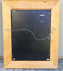 Painting of Audience at a Puppet Show Signed L. Betts
