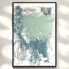 Original Mixed Media Abstract Modern Art Painting 24×36 „Pinder“ Signed