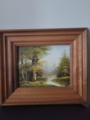 Cantrell Framed 8×10 Landscape Oil Painting