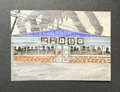 Original ACEO/100 HORROR ACEO’s in 100 DAYS/beks_and_lo/#3 THE MIST